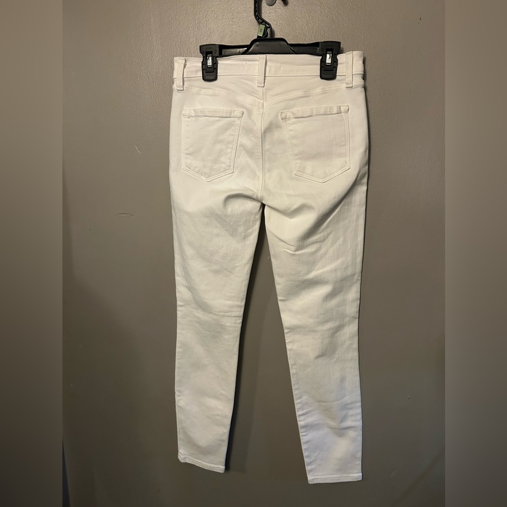 J Brand White Ankle Jeans with Studs - Picture 5 of 10